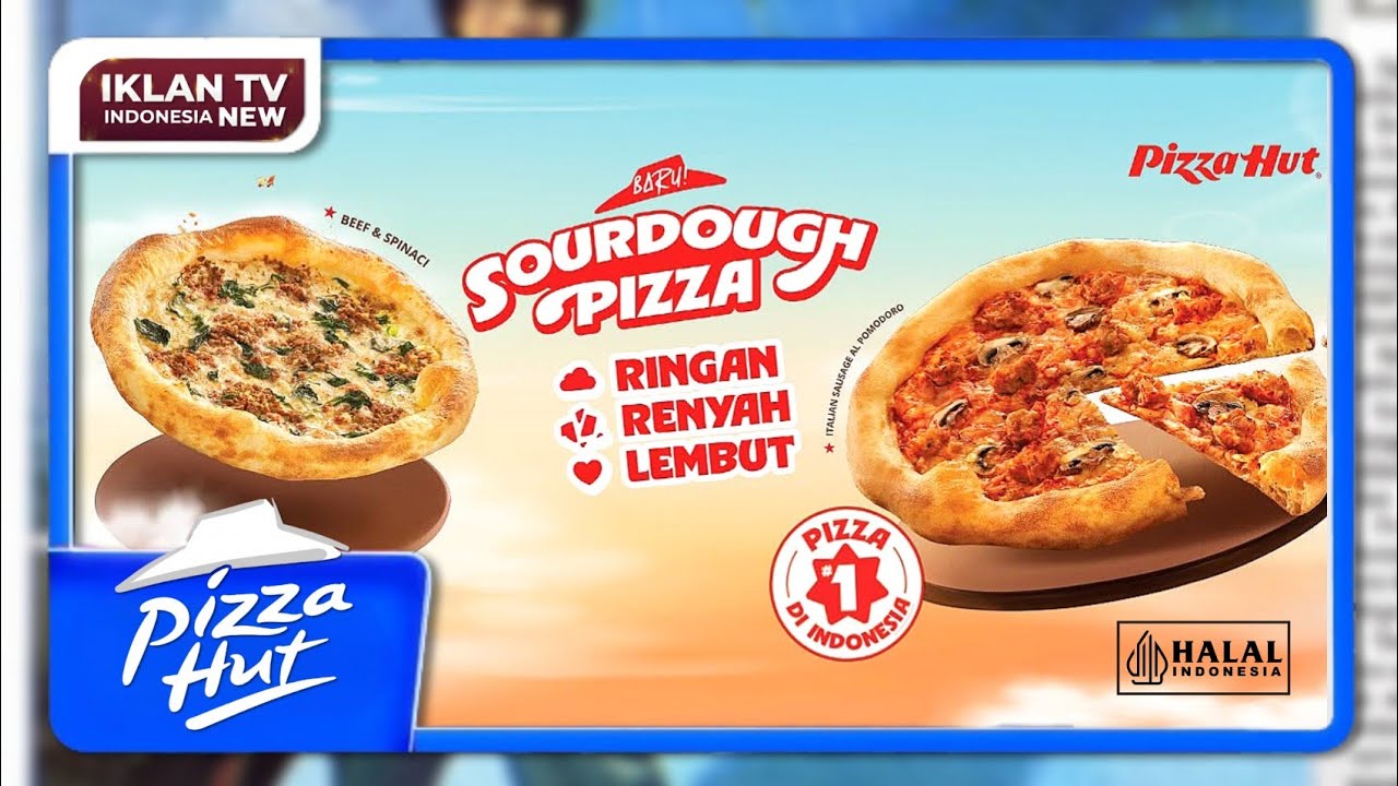 TVC Iklan PIZZA HUT "Sourdough Pizza" (April 2026) | SCTV HD