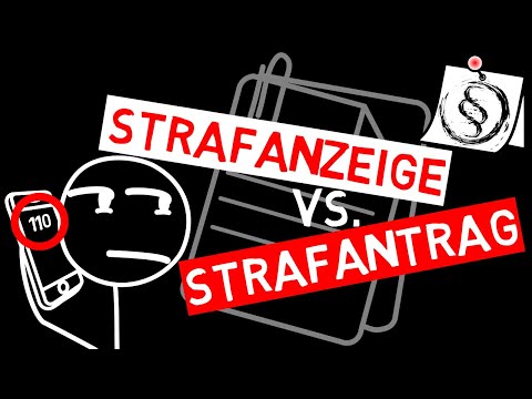 Strafanzeige oder Strafantrag: Was ist der Unterschied?