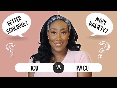 ICU vs PACU