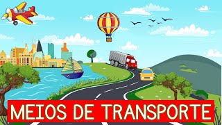 Meios De Transporte Educação Infantil Para Imprimir