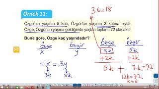 Eğitim Vadisi TYT Matematik 20.Föy Yaş Problemleri Konu Anlatım Videoları