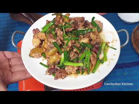 Easy Fried Chicken Recipe - Fast And Easy Food - Cambodian Kitchen Video