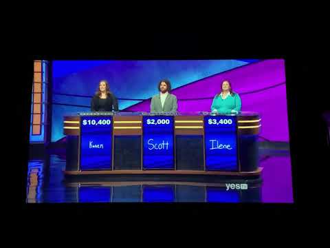 Double Jeopardy, Karen Farrell Day 3 - gets 2nd Daily Double right...OR WRONG??? (12/30/19)
