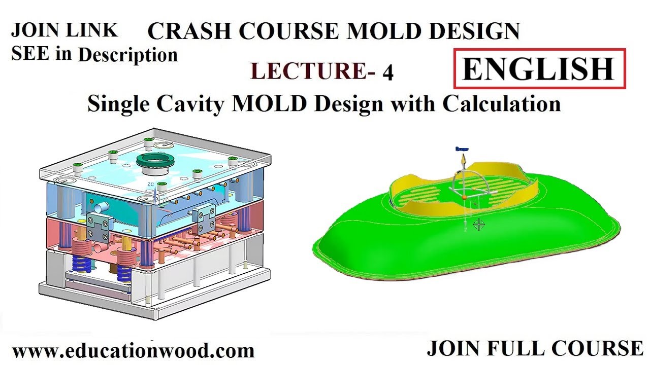 L-4 Two Plate MOLD Design Step by Step
