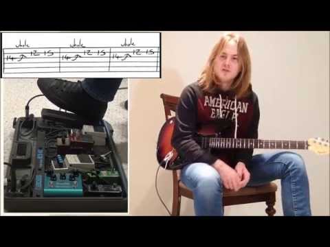 Lesson on using a Wah Pedal - With Sam Coulson