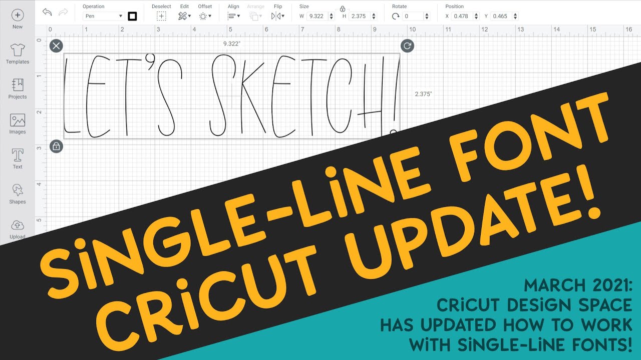 Single-Line Fonts in Cricut Design Space: How to See and Use Them!