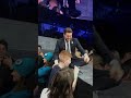 Michael Buble Sings "I've Got You Under My Skin" with 17 year old Fan.