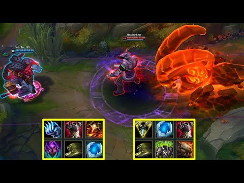 LOL Funny : ORNN vs NASUS Full Build | LUXUBU