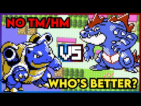 Who's the better Pokémon?: Blastoise or Feraligatr | Pokémon Crystal (Gen 2)