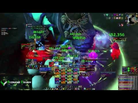 Supreme Legion VS Harjatan Mythic (Restoration Shaman PoV)
