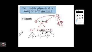 8-6 Lesson Video