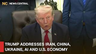 Trump Issues Iran Warning, Slams Fauci, Discusses Fed, China & Ukraine | AC1P