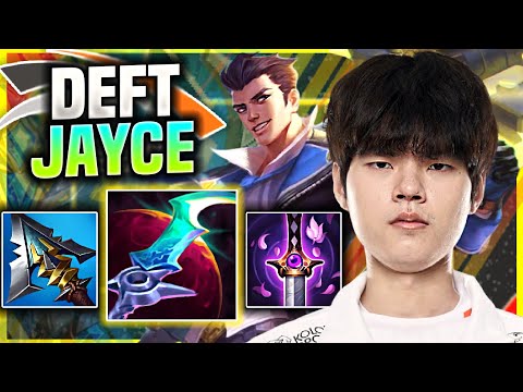 DEFT CHILLING WITH JAYCE! - HLE Deft Plays Jayce Top vs Malphite! | Season 11