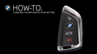 Fast Replacement For Your BMW Key Fob Battery | BMW How-To