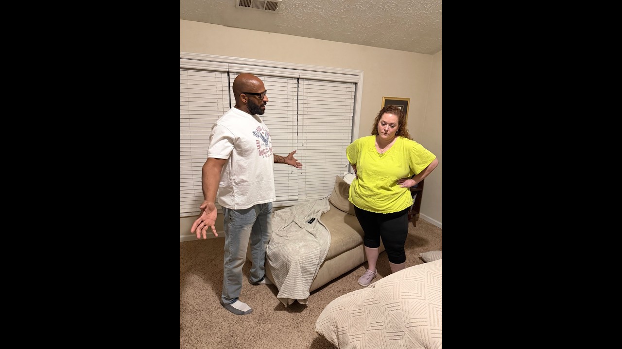 Bethany finds out Larry is on the first flight out and sleeping on the couch!