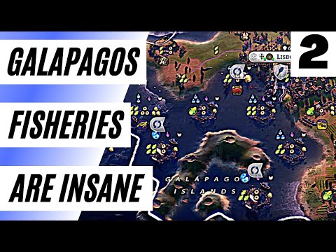 The GREATEST Galapagos Islands You Will Ever See In Civ 6 Deity