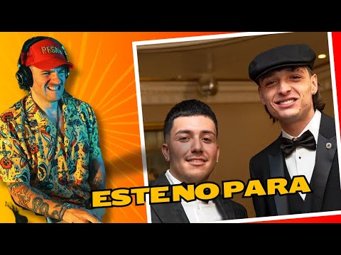 AMERICANO reacciona a Ella Baila Sola - Eslabon Armado y Peso Pluma