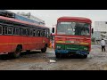 Latur MSRTC Bus Depot MSRTC ST Buses Latur Maharashtra India
