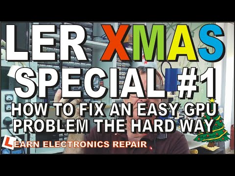 Learn Eelectronics Repair 2 Geforce GTX 280 GPU Graphics Card Repair Part 1