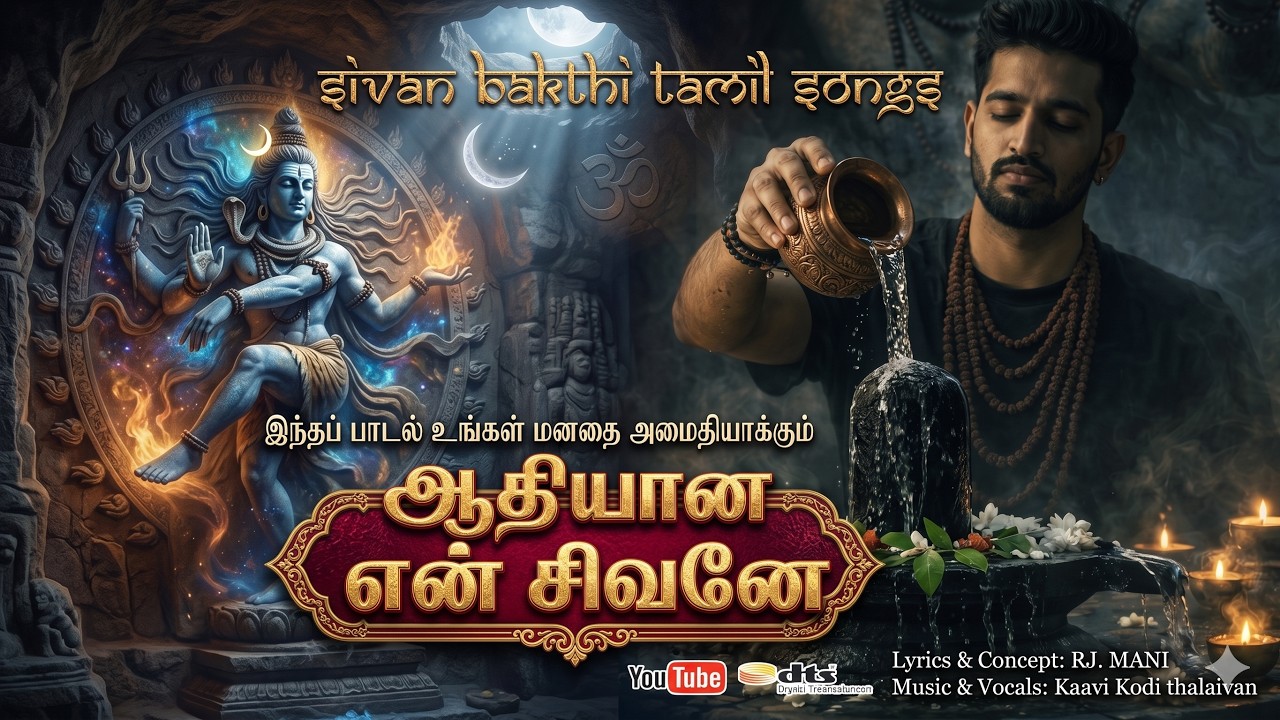 ஆதியான என் சிவனே | சிவ பக்திப் பாடல் | Shiva Devotional Song Tamil