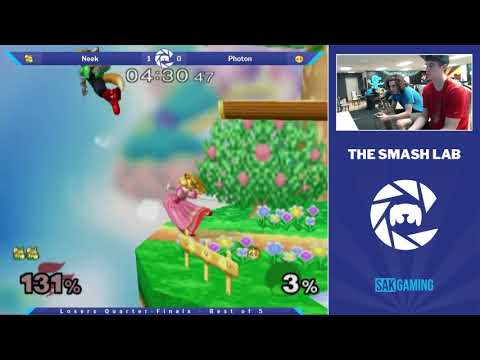 The Smash Lab 98 Losers Quarters - Neek (Fox) vs Photon (Peach)
