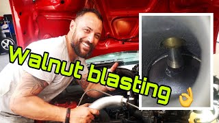 MINI JCW N14 Engine Carbon Cleaning Walnut Blast...