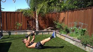 Hollow Body Dual Kettlebell Floor Press exercise video thumbnail