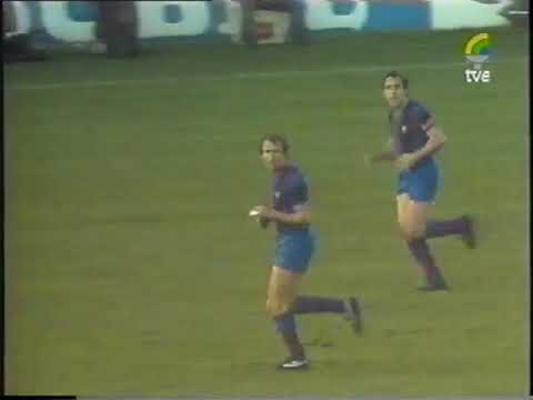 KSK Beveren - FC Barcelona 1978/1979 Cup Winners Cup Semi-Final 2nd Leg 1st Half