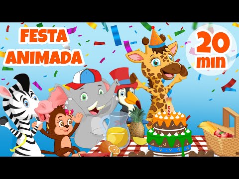 Festa Animada da Giramille - 20 min | Desenho Animado Musical