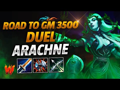 ARACHNE, EL MAYOR COUNTER QUE HAY - Warchi - Smite Duel Road to GM 3500