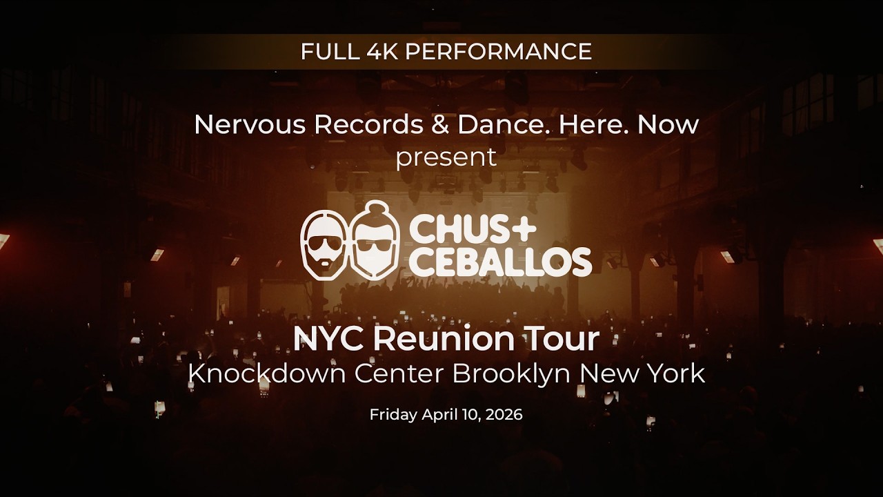 Chus & Ceballos - Live @ Knockdown Center in Brooklyn 2026