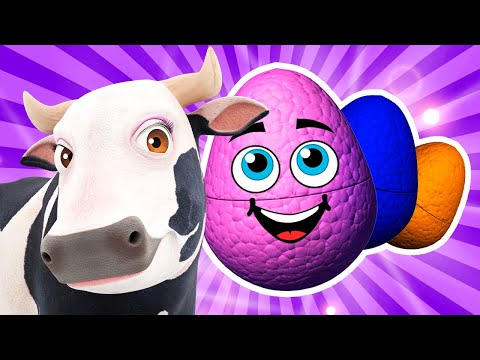 Vaca Maru e Mais Animais da Fazenda - Brinque Dança e Aprenda! | A Brincar
