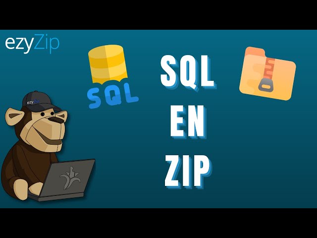 Comment Convertir SQL En ZIP En Ligne (Guide Simplifié)