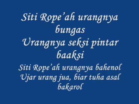 siti ropeah dengan lirik.wmv