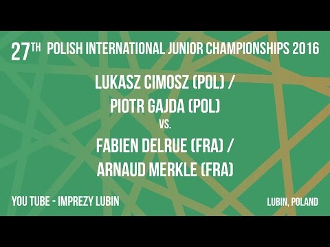 #PJ2016 LUBIN - MD - CIMOSZ/GAJDA (POL) - DELRUE/MERKLE (FRA)
