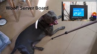 Testing out our old computer haul