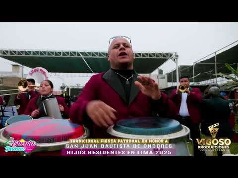 Fiesta del Santo Patrón San Juan Bautista  - Ondorinos  Lima - LA BANDA SHOW PROVINCIAL YAUYOS