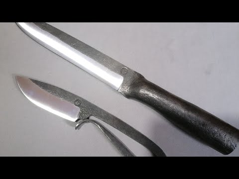 VIKINŠKI NOŽ I NOŽ KOPLJE iz radionice Miroljuba Stankovića SM