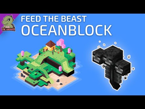 FTB OceanBlock EP55 | Unlimited Nether Stars Without a Fight!