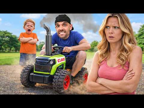 First date in a modified tractor (she was shocked)