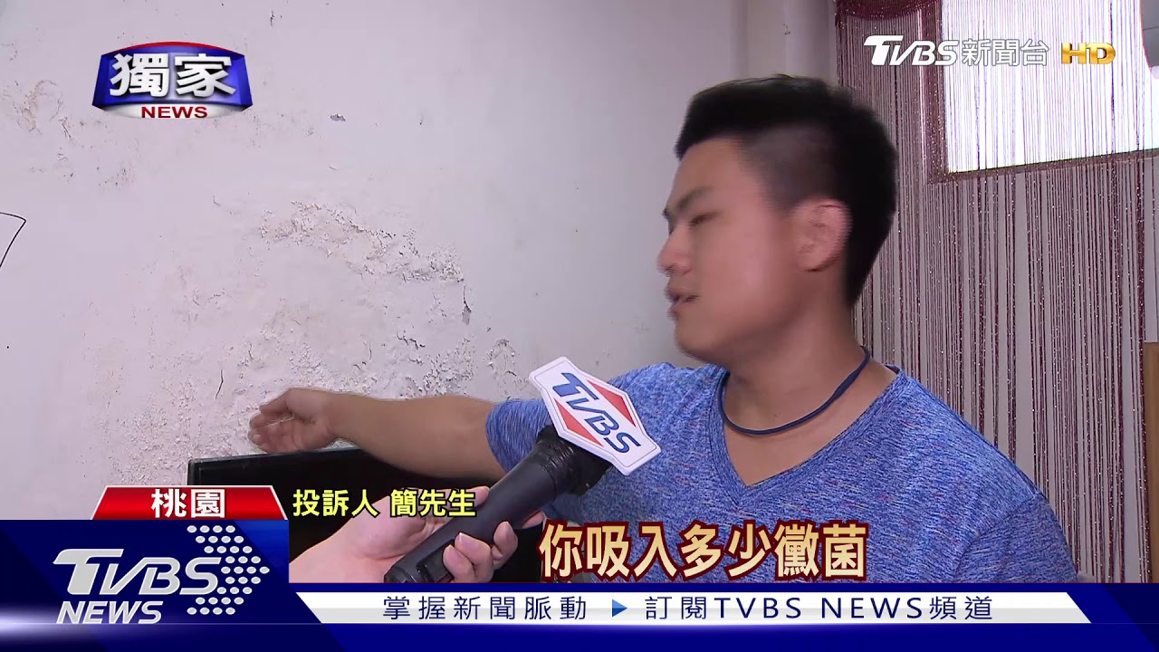 套房壁癌狂掉屑! 租客控房東消極、物管沒輒