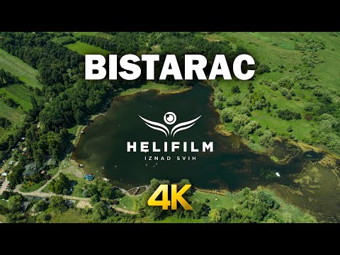4K Jezero Bistarac kod Lukavca - Tuzla -  Ljepote BiH iz zraka - Helifilm
