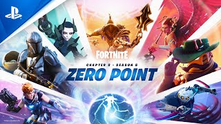 PlayStation Fortnite | Zero Point Launch Trailer Chapter 2 - Season 5 | PS4, PS5 anuncio