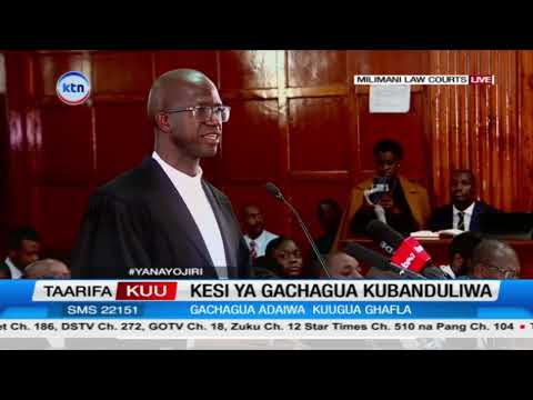 Gachagua's case: When proceedings resumed in the afternoon, the first petitioner had vanished
