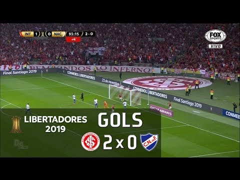 Gols - Internacional 2 x 0 Nacional (URU) - Libertadores 2019