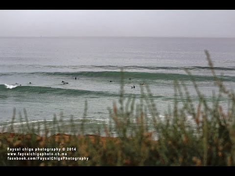 1minute surfing with YOUSSEF in he's local spot "Banana beach" 12km