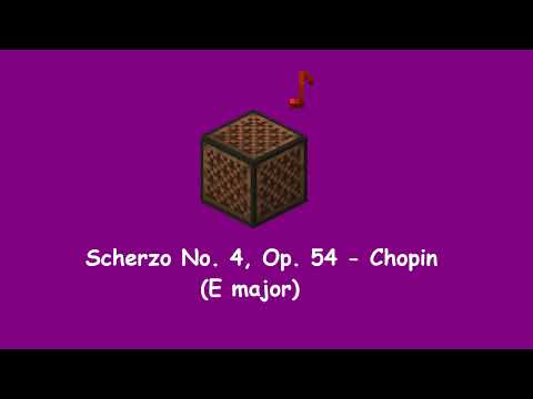 Insane Noteblock Rendition of Chopin's Scherzo No. 4 - Wolowolowolo