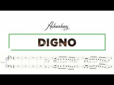 Digno - Adoradores 5 - Kit de voz TENOR