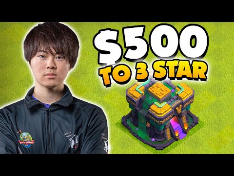 I Challenged Pro Player GAKU to 3 Star for $500!