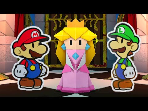 Paper Mario The Origami King Walkthrough Part 1 - Saving Luigi